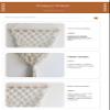 HEPYLAIFU fruit hammock Woven Fruit Vegetable Hanging Basket Under Cabinet Adhesive, Mesh Fruit Holder Organization view 3
