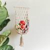 HEPYLAIFU fruit hammock Woven Fruit Vegetable Hanging Basket Under Cabinet Adhesive, Mesh Fruit Holder Organization view 4