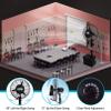 Oscillating Misting Fan, Adjustable Height Cooling Fan with 3 Wind Modes Pedestal Fan for Patio, Outside Restaurant, Factory Workshop view 2