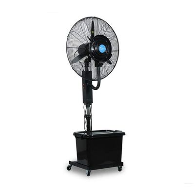 Pealihuy Industrial Spray Fan, Oscillating Fan Misting 3 Cooling Speeds 90 Oscillated Adjustable Height Floor Fan for Outdoor Use Cooling Fans