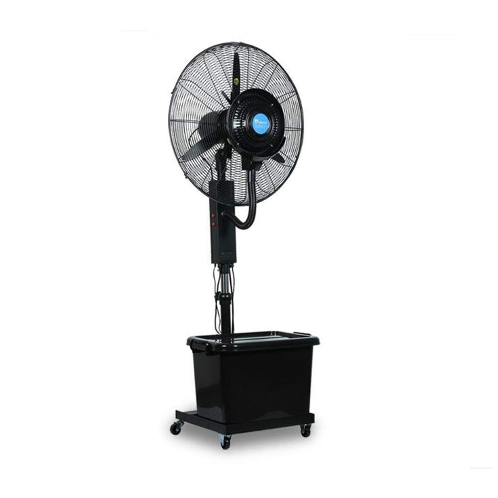 Pealihuy Industrial Spray Fan, Oscillating Fan Misting 3 Cooling Speeds 90 Oscillated Adjustable Height Floor Fan for Outdoor Use Cooling Fans