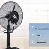 Pealihuy Industrial Spray Fan, Oscillating Fan Misting 3 Cooling Speeds 90 Oscillated Adjustable Height Floor Fan for Outdoor Use Cooling Fans view 3