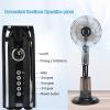 Pealihuy Misting Fans for Outside, Outdoor Misting Fan with Water Tank, Oscillating Misting Fan, 3 Cooling Speeds, One-Key Shaking Head, Timing, Cooling Misters Features view 2