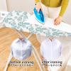 Ironing Board Cover And Pad 54 X 18 Ironing Board Cover And Thick Padding Standard Sizes Iron Board Cover Easy To Install Adjustable Size Iron Board Cover For Home, Laundry ( Color : F1 , Size : 120X4 view 2