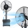 Misting Fan, Outdoor Oscillating Pedestal Fan with Mist, 3 Cooling Speeds, 90 Oscillation, Hight Adjustable, 42L Tank, Industrial Outside Camping Standing Fan view 1