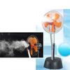 Pealihuy Oscillating Misting Fan, 6L Water Tank Spray Cooling Humidifier, Portable Home Office view 2