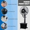Oscillating Misting Fan Outdoor Mist 3 Speeds Pedestal Fan, 12 Gallon Tank, 90 Oscillation, Cool Your Shop, Garage, Barn or Workspace view 2