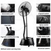Oscillating Fan Pedestal Fans With Misting, Industrial spray fan 3 Energy-Efficient Speeds Oscillating Floor Fan 90 Widespread Oscillation Cooling Coverage view 2