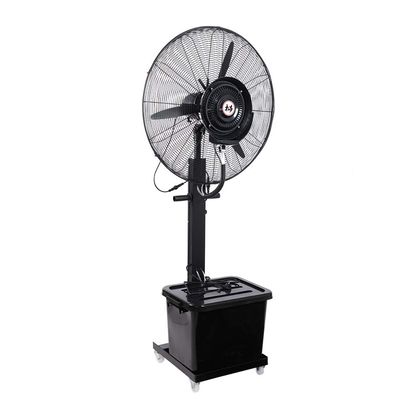 Cooling Fans Oscillating Fan Misting with 3 Cooling Speeds 90 Oscillated Pedestal Fans Copper Motor Standing Fan for Industrial, Commercial, Residential, and Greenhouse