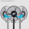 Cooling Fans Oscillating Fan Misting with 3 Cooling Speeds 90 Oscillated Pedestal Fans Copper Motor Standing Fan for Industrial, Commercial, Residential, and Greenhouse view 3