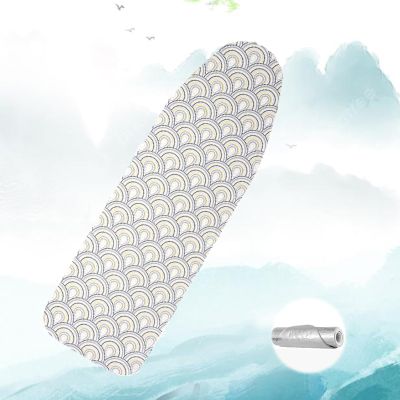 Ironing Board Cover And Pad 54 X 18 Ironing Board Cover And Thick Padding Standard Sizes Iron Board Cover Easy To Install Adjustable Size Iron Board Cover For Home, Laundry ( Color : D1 , Size : 120X4