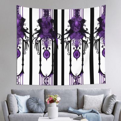 Yyhwhjde Purple Gothic Ghost Picture Durable Tapestry : 60 X 51 In Suitable For Wall Hanging, Dormitory,Wall Decoration