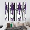 Yyhwhjde Purple Gothic Ghost Picture Durable Tapestry : 60 X 51 In Suitable For Wall Hanging, Dormitory,Wall Decoration view 3