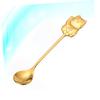 HOLIDYOYO 304 Stainless Steel Scoops Cat Spoon Cartoon Dessert Spoon for Dinner Tea Cappuccino Espresso Salad Appetizers view 2