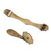 Antique Cabinet Drawer Handles, 2Pcs Cabinet Door Handle Retro Zinc Alloy Furniture Five Golden Bronze Drawer Wardrobe Small Handle 96Mm (Color : 96mm) view 4