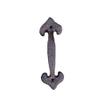 antique cabinet drawer handles, 2Pcs 165MM Handmade Retro Vintage Classical Tranditional Euro Style Rustic Solid Cast Iron Handle Rustic Metal Pull Handles Gate Handles Hardware Set(Vintage Cast Iron, view 1