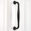 CETEOR Brass Cupboard Drawer Handles, 2pcs Black Cabinet Pull Handles,Durable Ziny Alloy Minimalist Cupboard Pulls for Kitchen Cabinets Drawers/Home Decorating 128mm view 2