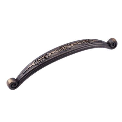 Antique Cabinet Drawer Handles, 2Pcs Coffee Antique Zinc Alloy Cabinet Drawer Closet Handle Cabinet Door Handle Furniture Hardware 96 (Color : 96)