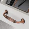 Antique Cabinet Drawer Handles, 2Pcs Handles Drawer Antique Brass Kitchen Cupboard Handles Furniture (Color : 96mm) view 3