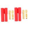 Homoyoyo 2pcs Insulated DIY Banana Plug Adapter Plated for Soldering Replacement for Old Broken Connectors view 1