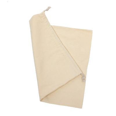 Drawstring Canvas Laundry Bag Organizer for Dirty Clothes Lightweight Storage Pouch for Home Travel and Camp Use Material