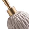 YWJLQH Sleek Ceramic Soap Pump for Modern Living, Beige view 3