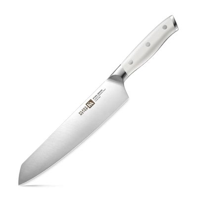 Klaus Meyer Stahl High Carbon Exclusive German Steel 8 inch Chef's Knife (White)