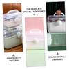 FOMIYES 1pc Portable First Aid Kit Medicine Organizer Desktop Storage Case Medicine Storage Cabinet Multifunctional Medical Kit First Aid Case Medicine Container Medicine Case, 28x20cm, White view 3