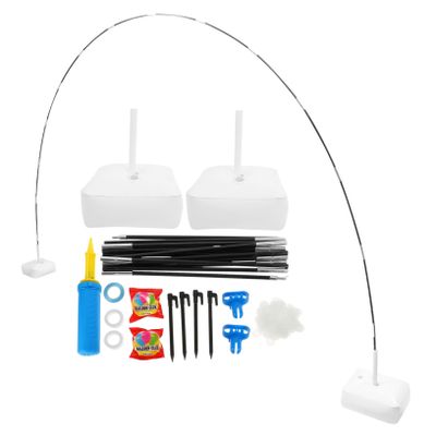 Parliky Diy Balloon Arch Kit 2.5m Circle Arch Frame Balloon Holder for Party Decorations Pump
