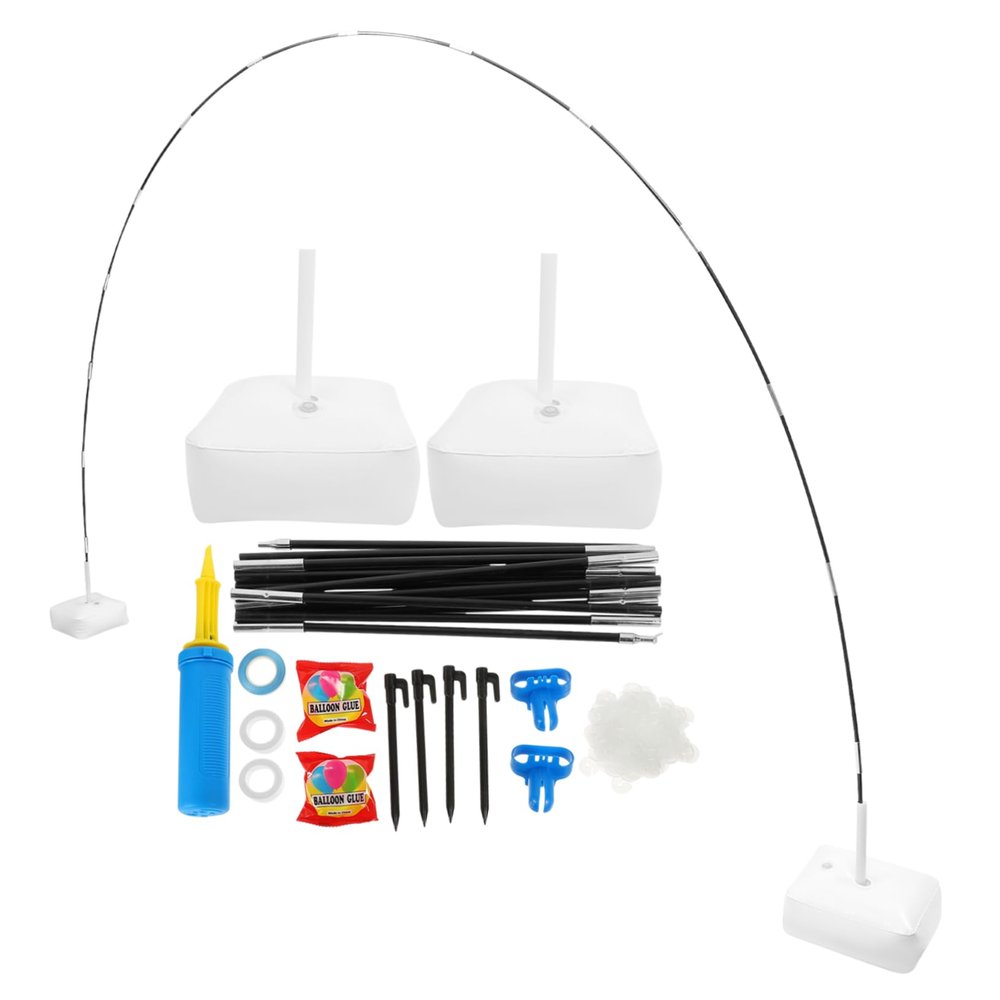 Parliky Diy Balloon Arch Kit 2.5m Circle Arch Frame Balloon Holder for Party Decorations Pump