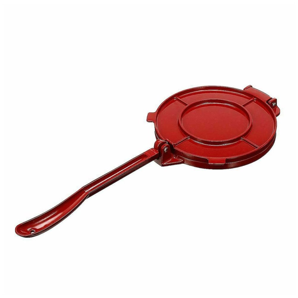 MUCKLILY Tortilla Press, Tortilla and Roti Maker, 48X20CM Dough Press Quesadilla Maker Pizza Press Roti Press Masa Roti Maker Chapati Maker for Flour Tortilla Red