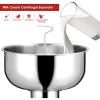 50L/H Electric Cream Separator, Milk Centrifuge, Electric Fresh Cream Centrifuge, Used to Turn Raw Milk or Whole Milk Into Cream and Skim Milk view 3