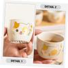Garneck Vintage Teapot with Tea Cup Tea Pot and Cups Set Ceramic Tea Pot Cup Set Kung Fu Tea Set view 2