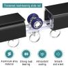 Heavy Aluminum Room Divider Ceiling Track Set, Ceiling Mount Curtain Track, Curtain Track Rod, Hidden Aluminum Curtain Track, Ceiling Curtain Track Set, Curtain Double Tracks, Straight Curtain Track ( view 2