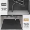 BANEBOR Under Sink Mats - 20" x 16" (Cut-to-Fit) Absorbent Shelf Liner for Kitchen & Bathroom Cabinets | Non-Slip, Quick-Dry Cabinet Liner for Under Sink, Vanity & Utility Storage (Beige, 20''x16'') view 2