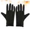 Healeved 12pairs Moisturizing Cotton Gloves Long Fingerless for Women Safety Work Protective Warm Gardening Jewelry Touching Car Driving Outdoor view 4
