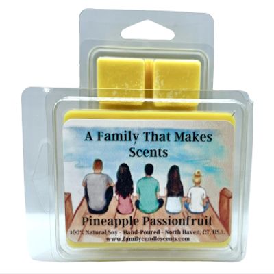 Pineapple Passion Fruit Wax Melts - Strong Scent- Long Lasting - Eco-Friendly - Hand-Poured - Scented Wax Tarts- Choose Your Scent. Max Scent