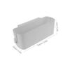 VILLFUL Bedside Storage Rack Hanging Organizer for Dorm Essentials Capacity Bed Basket Hooks view 2