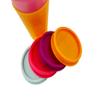 New Tupperware Tupperware Tupper Minis Midgets 2oz / 60ml Assorted Colors Container with Matching Seal Set of 4 view 2