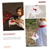 KOMBIUDA 2pcs Lace Flower Girl Basket for Wedding Ceremony Elegant Handheld Container for Confetti and Petals for Bridal and Special Events view 2