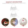 KOMBIUDA 2pcs Lace Flower Girl Basket for Wedding Ceremony Elegant Handheld Container for Confetti and Petals for Bridal and Special Events view 3