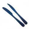 SEELLODGE Silverware Flatware Cutlery Set, 10-piece Blue Matte Stainless Steel Cutlery Steak Cutlery Set (Color : Blue, Size : 4Set) view 2
