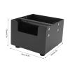 Knock Box, Black Coffee Knock Box Stainless Steel Coffee Grounds Container Drawer Type Coffee Grounds Dump Bin Grind Waste Bin for Milk Tea Coffee Maker view 4