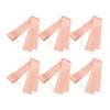 SAFIGLE 6pcs Diy Blank Sash for Bridal Shower and Bachelorette Party Solid-color Sashes for Custom Decoration for Graduations Birthdays and Special Events view 1