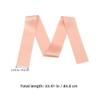 SAFIGLE 6pcs Diy Blank Sash for Bridal Shower and Bachelorette Party Solid-color Sashes for Custom Decoration for Graduations Birthdays and Special Events view 4