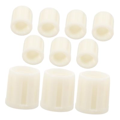 Baluue 10pcs Toilet Brush Handle Nuts Detachable Screws for Easy Replacement and Cleaning Compatible Various Bathroom Brushes