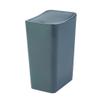 HASMI Bathroom Trash can 10L Narrow Trash Can Nordic Pop-up Trash Can Bedroom Living Room Bathroom Creative Large Paper Basket Storage Bin Kitchen Trash Can (Color : Gris) view 1