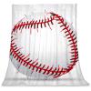 VTGHDEEQ Throw Blanket for Couch,Soft Blanket & Throws,Baseball Texture Print,59x39.3 in, I2yj1eqgyvry view 1