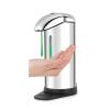GeRRiT Soap Dispenser, Automatic Soap Dispenser Equipped with Switches, Infrared Motion Sensor, Waterproof Base, Touchless Hands Free Soap Dispenser for Bathroom Kitchen Hotel Restaurant, Silver view 1