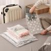 30PCS Travel Storage Bags for Clothes, Clear Reusable Bag Plastic Ziplock Bags, Waterproof Resealable Clothing Zipper Bags Luggage Organizer Pouch for Clothes, Towels, Shoes, Cosmetics (5 Size) view 4
